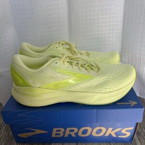 Brooks Adrenaline GTS 24 Lime Green Running Shoes sneakers Mens Size 10.5 NEW!!